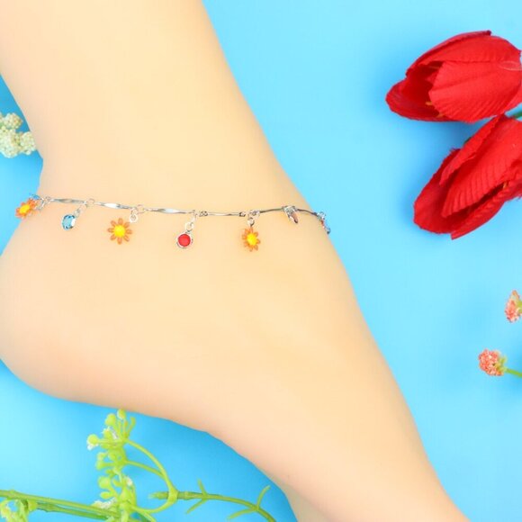 Elegant Handmade Anklet – Perfect for Women & Girls | Ideal Gift Option,DYC1040 - Picture 7 of 7
